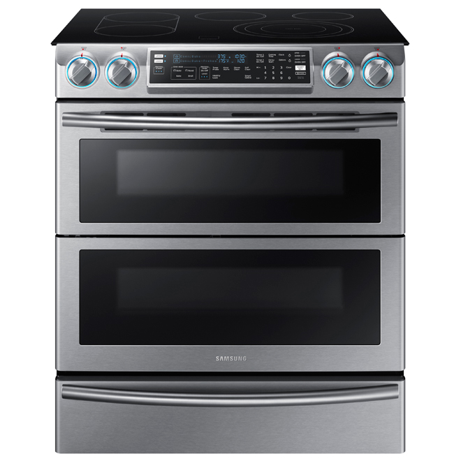Cuisinière électrique encastrable, 5,8 pi³, inox
