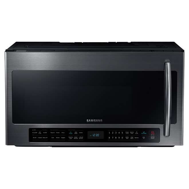 Over-the-Range Microwave Oven 2.1 cu. ft. - Black Steel