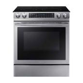 Cuisinière électrique, 5 éléments, 5,8 pi³, acier inoxydable