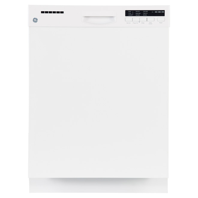 24" Built-in Steel Tall Tub Dishwasher - White