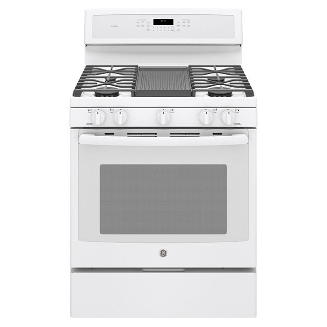 Cuisinière à convection au gaz, autoportante, 5,6 pi³