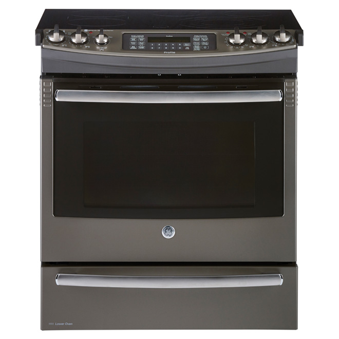 Cuisinière à convection électrique, encastrée, 6,6 pi³