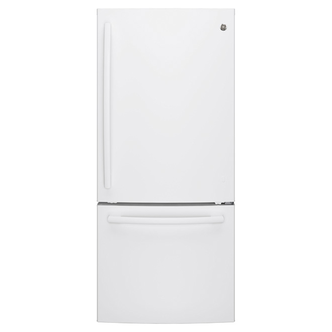 Réfrigérateur congélateur inférieur 30", 20,9 pi³ blanc