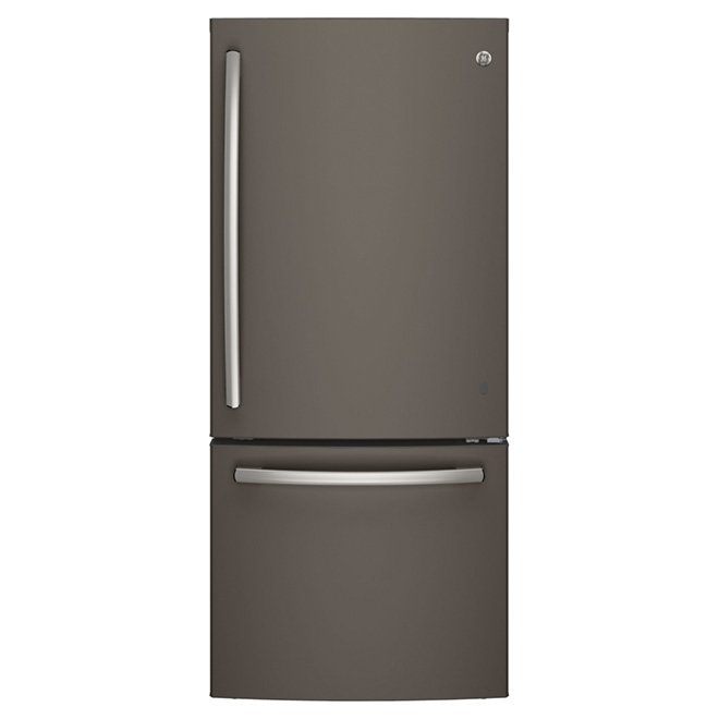 Réfrigérateur congélateur inférieur 30", 20,9 pi³ ardoise