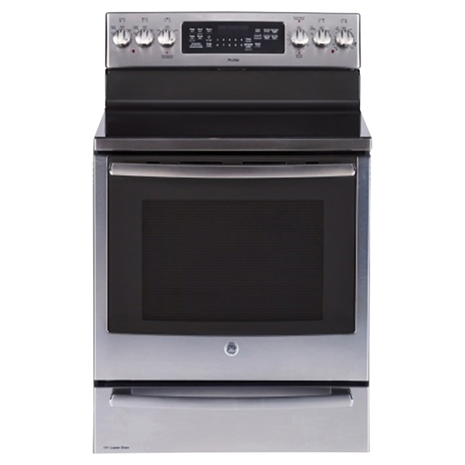 Cuisinière électrique à convection, 7,2 pi³, inox