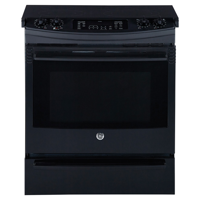 Slide-in Electric Range - 5.2 cu. ft. - Black