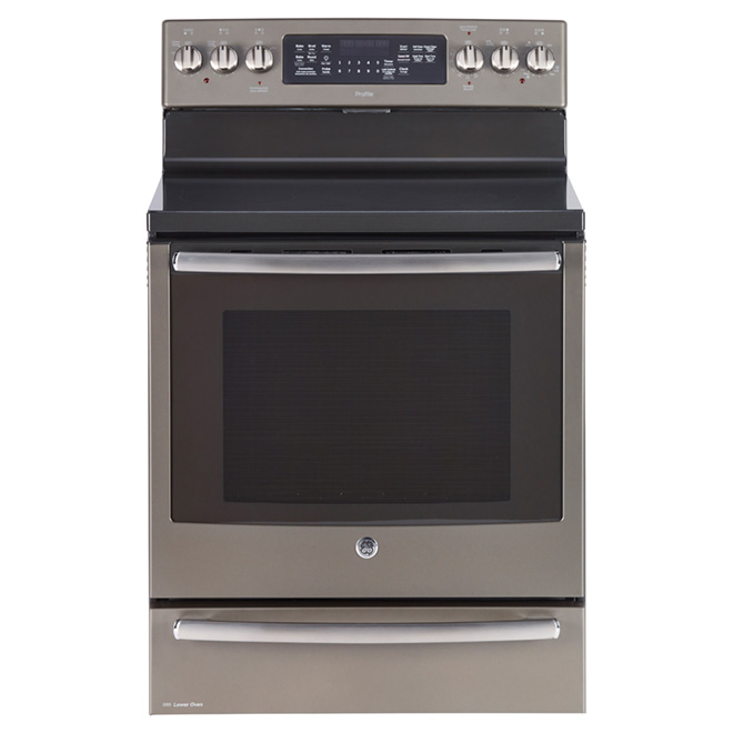 Cuisinière électrique à convection, 7,2 pi³, ardoise