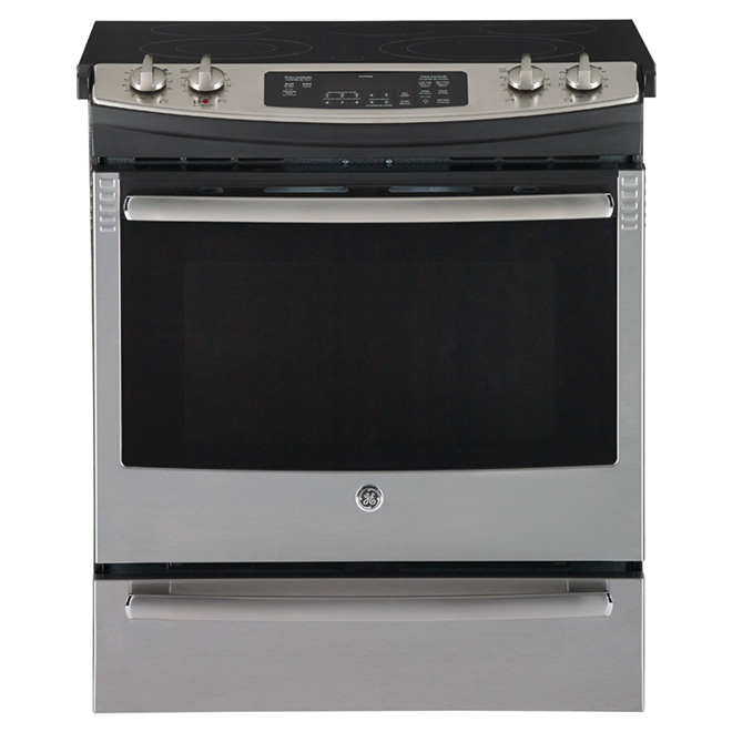 Cuisinière électrique encastrable, 5,2 pi³, inox