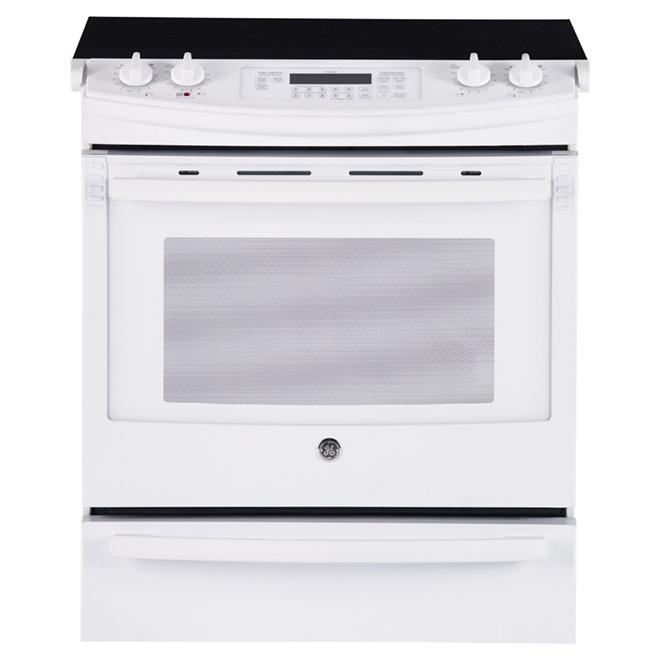 Slide-in Electric Range - 5.2 cu. ft. - White