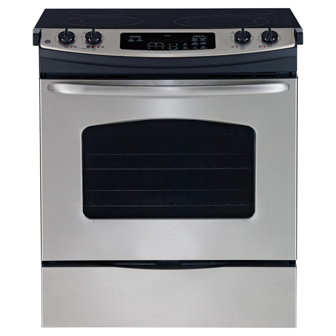 Cuisinière électrique encastrable, 5,2 pi³, inox
