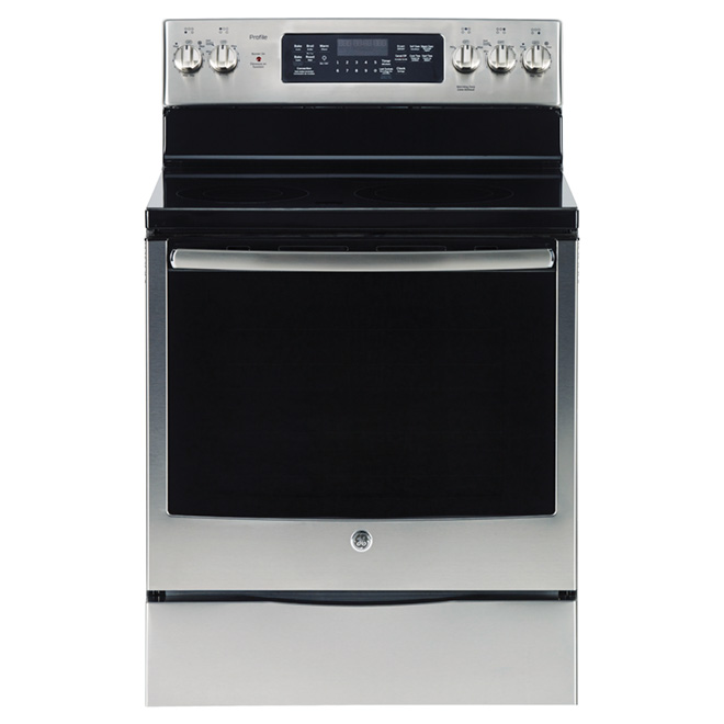 Cuisinière à convection électrique, 6,2 pi³, inox