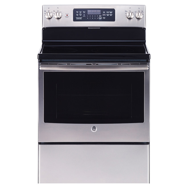 Cuisinière à convection électrique, 5,0 pi³, inox