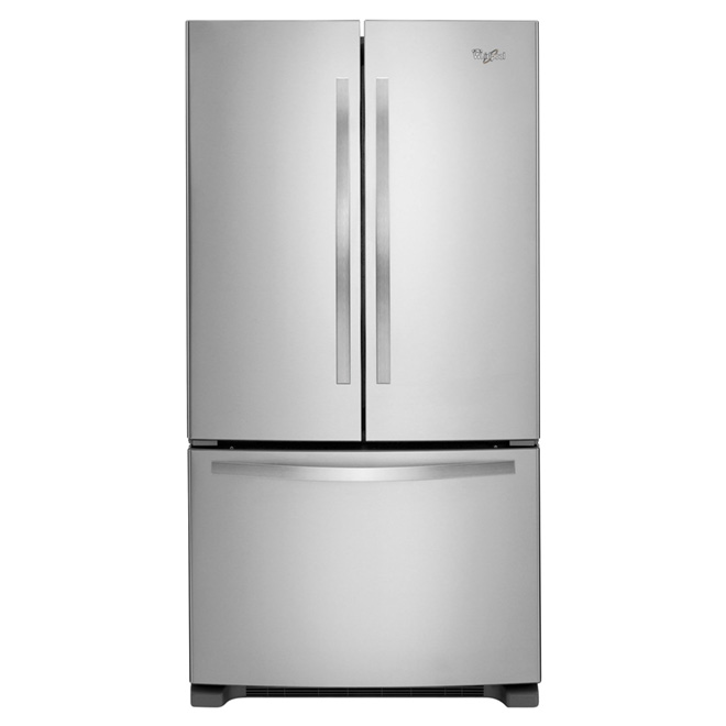 French Door Refrigerator - 33" - 22 cu. ft. - Steel