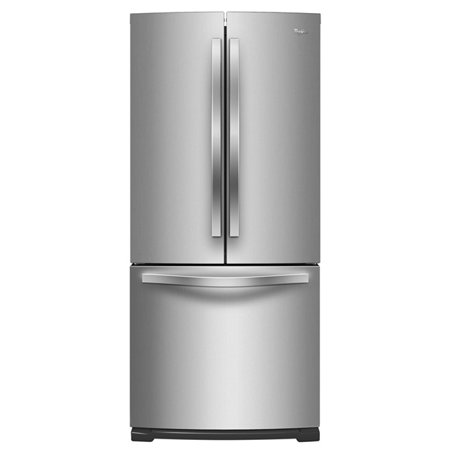 French Door Refrigerator - 30" - 19.7 cu. ft. - Steel