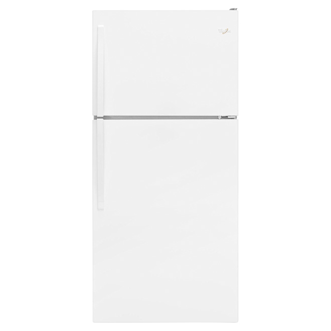 Top-Freezer Refrigerator - 30" - 18.2 cu. ft. - White