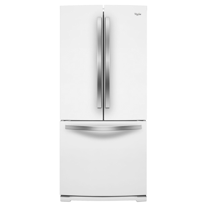 French Door Refrigerator - 30" - 19.7 cu. ft. - White