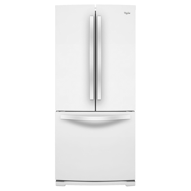 French Door Refrigerator - 30" - 19.7 cu. ft. - White