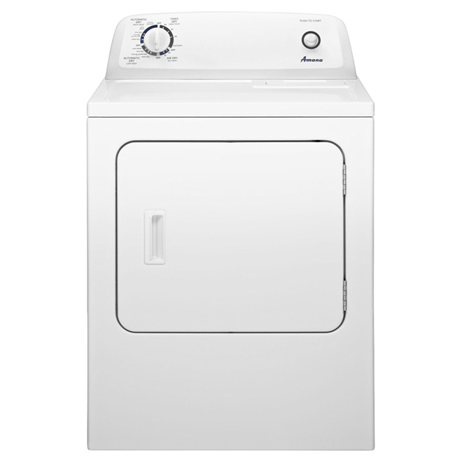 Sécheuse au gaz 29", 6,5 pi³, blanc