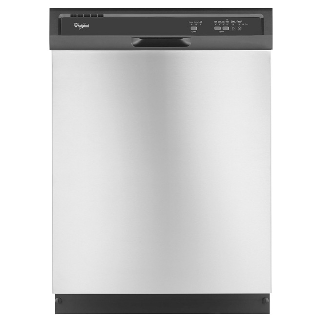 24" Built-in Dishwasher with Soil Sensor - Stainless/Black