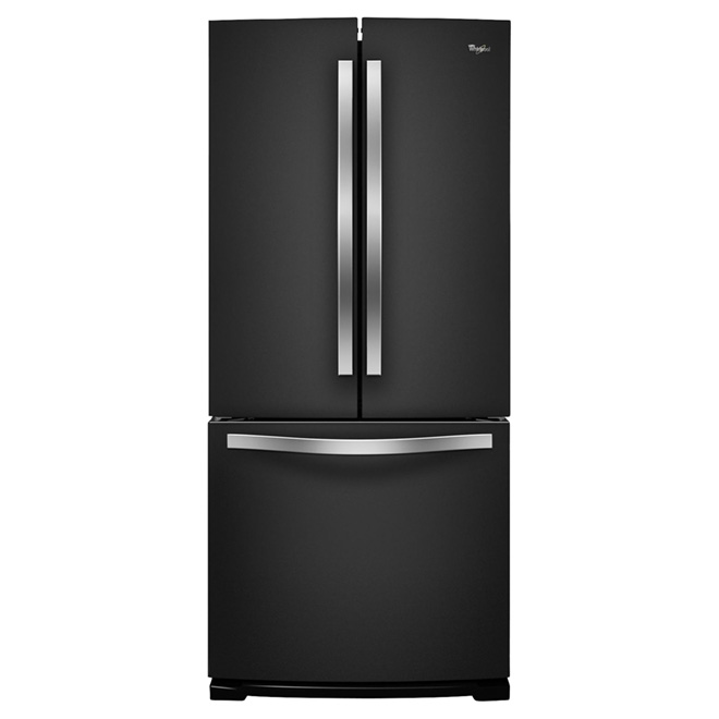 French Door Refrigerator - 30" - 19.7 cu. ft. - Black
