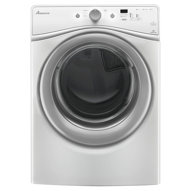 Electric Dryer with Efficiency Monitor 7.3 cu.ft. - White