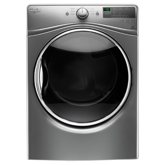 Gas Dryer with EcoBoost(TM)™ - 7.4 cu. ft - Chrome Shadow
