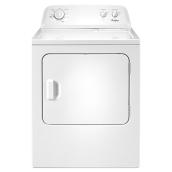 7 cu. ft. Electric Dryer with Wrinkle Prevent(TM) - White