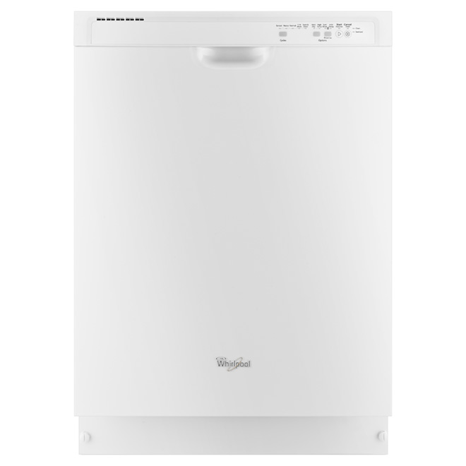 Lave-vaisselle 24" avec programme de lavage par détection, blanc