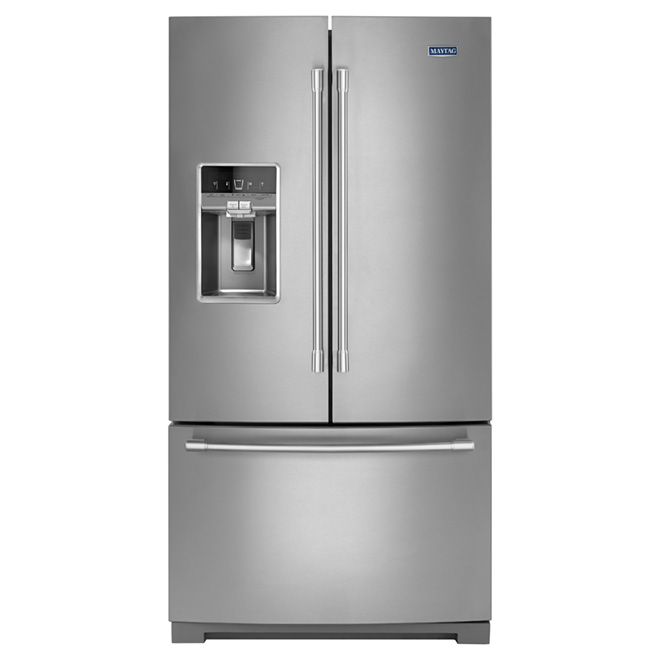 Refrigerator with DualCool® Evaporator-27 cu. ft. -Stainless