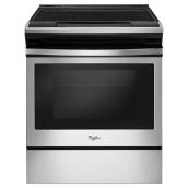 Cuisinière électrique encastrable, 4,8 pi³, inox