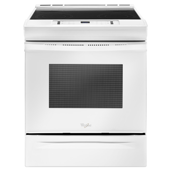 Slide-In Electric Range - 4.8 cu. ft. - White