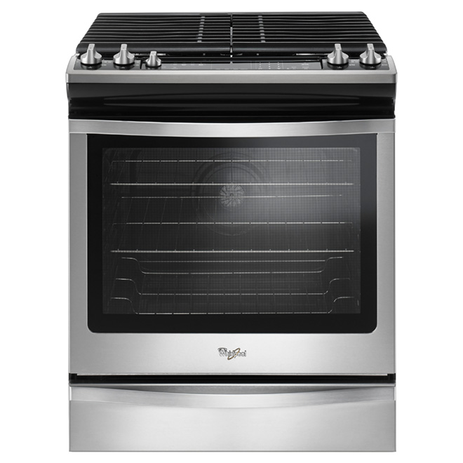 Slide-in Gas Range - 5.8 cu. ft. - Stainless Steel