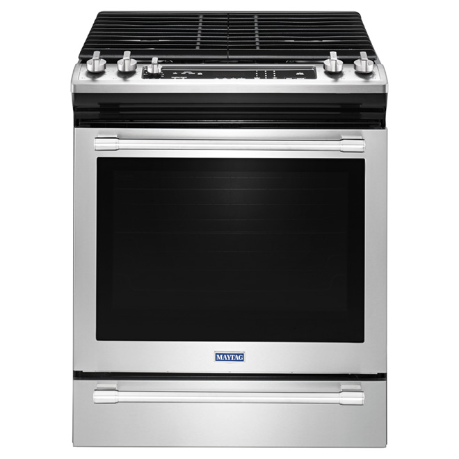 Cuisinière à convection au gaz encastrable, 5,8 pi³, inox