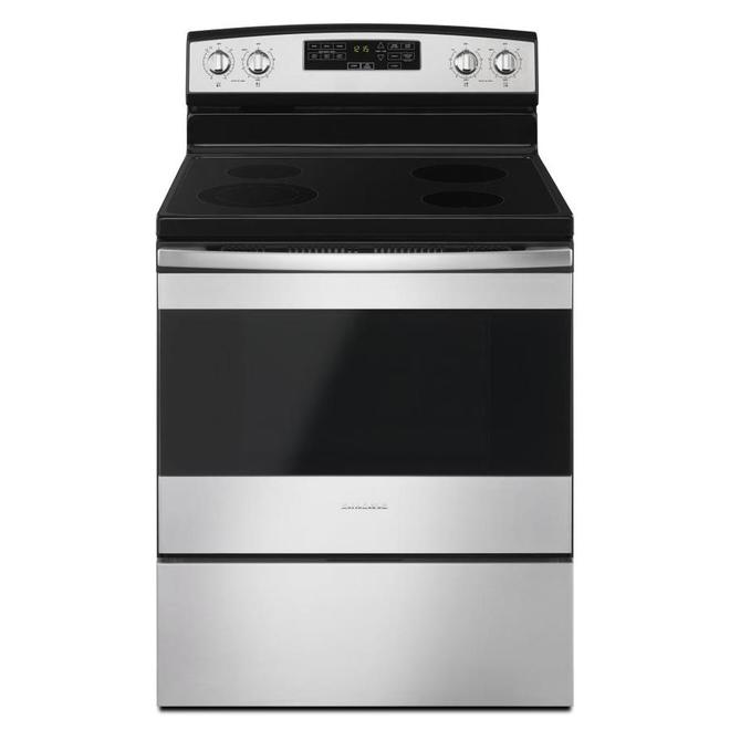 Freestanding Electric Range 30" - Stainless Steel