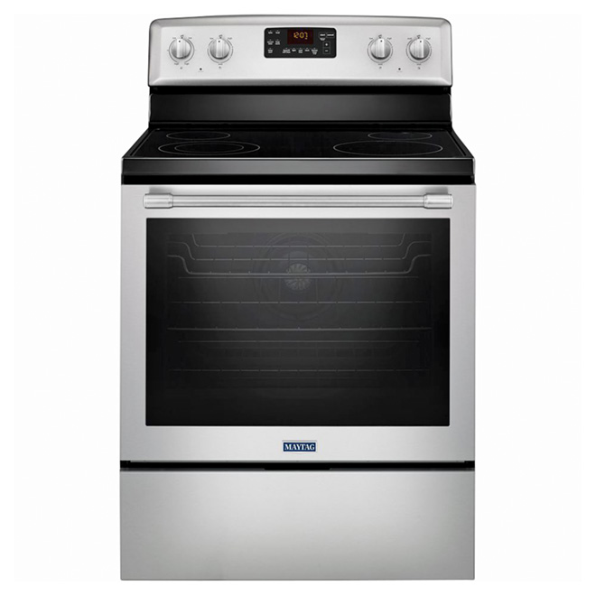 Cuisinière électrique autoportante, 6,4 pi³, inox