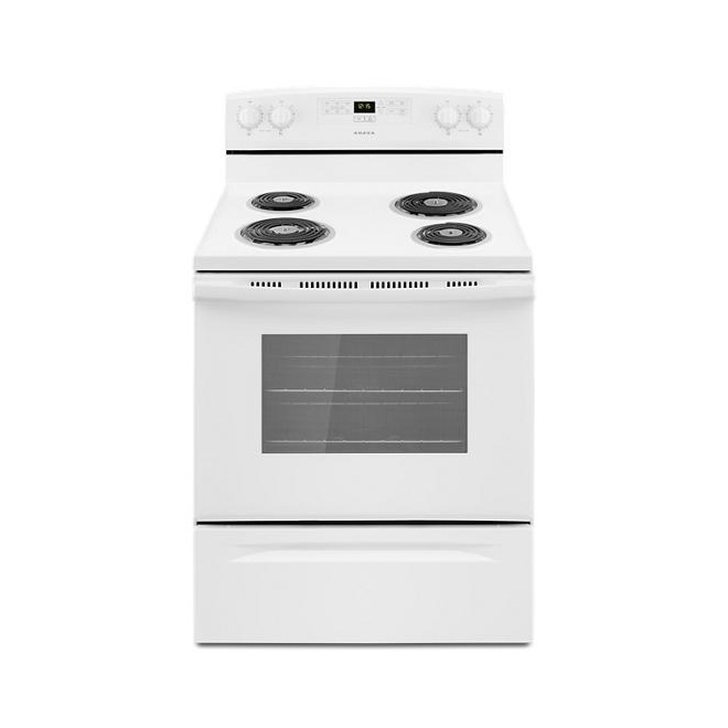 Cuisinière électrique autoportante 30", blanc