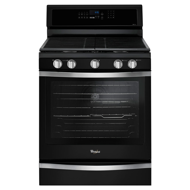 Freestanding Gas Range - 5.8 cu. ft. - Black Ice