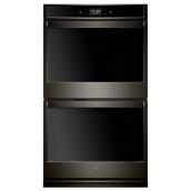 Wall Smart Double Oven - 8.6 cu. ft. - Black Stainless