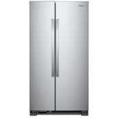 Réfrigérateur côte-à-côte, 25 pi³, inox