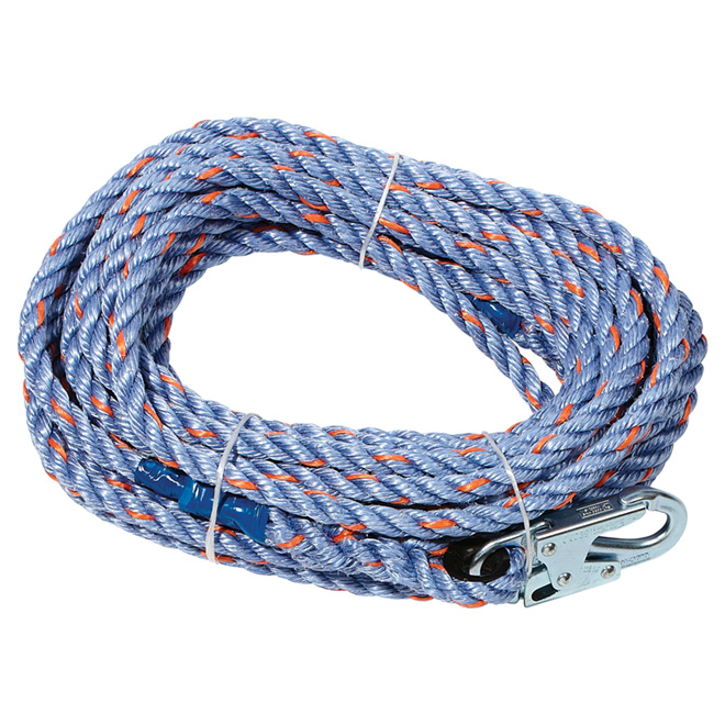 Cordage de sécurité, 5/8" x 50'