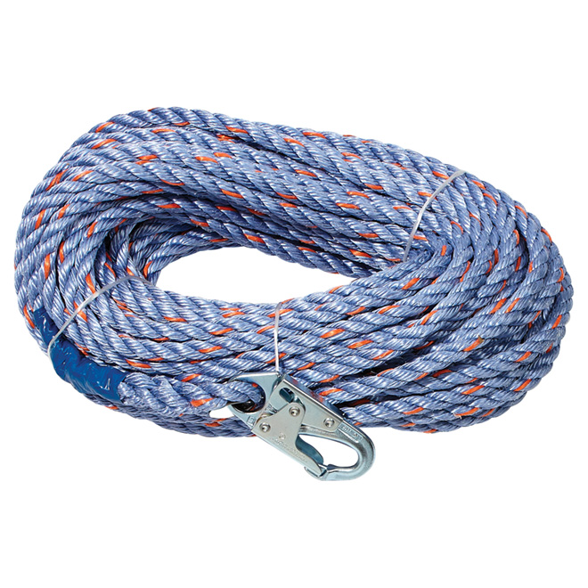 Cordage de sécurité, 5/8" x 100'