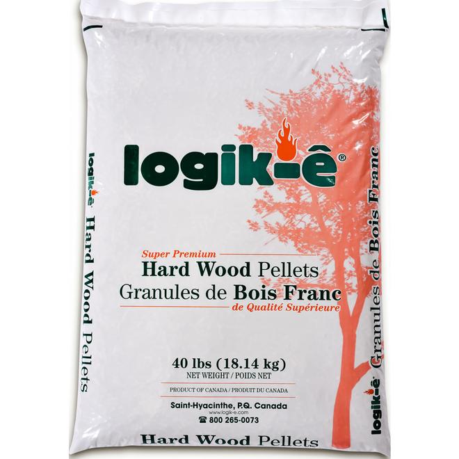 Granules de bois franc, 40 lb