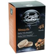 Briquettes de bois pour fumoir, mesquite, paquet de 48