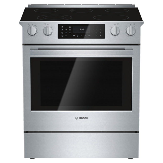 Cuisinière électrique encastrable, 4,6 pi³, inox