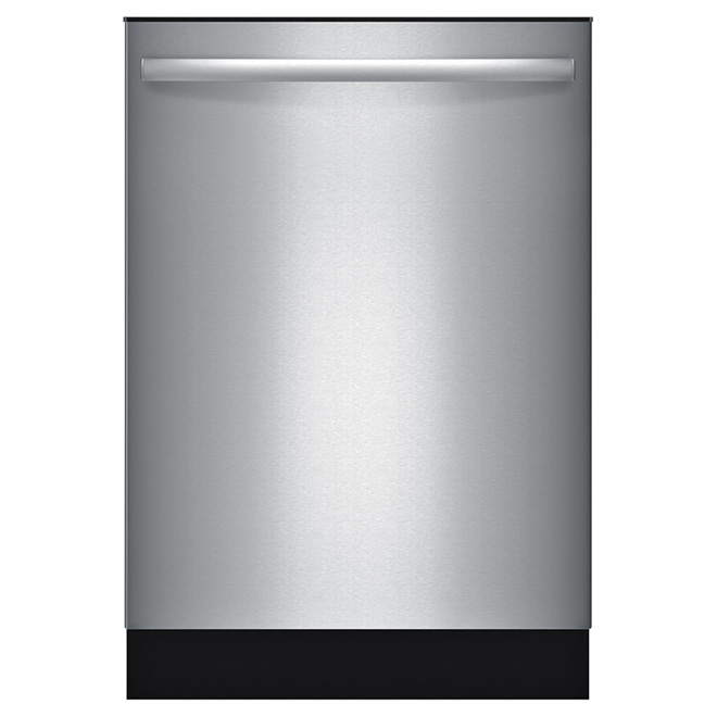 Lave-vaisselle encastrable à poignée saillante, 24", inox