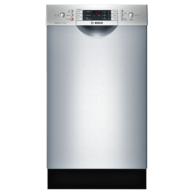 Dishwasher with RackMatic® System - 18" - Stainless Steel
