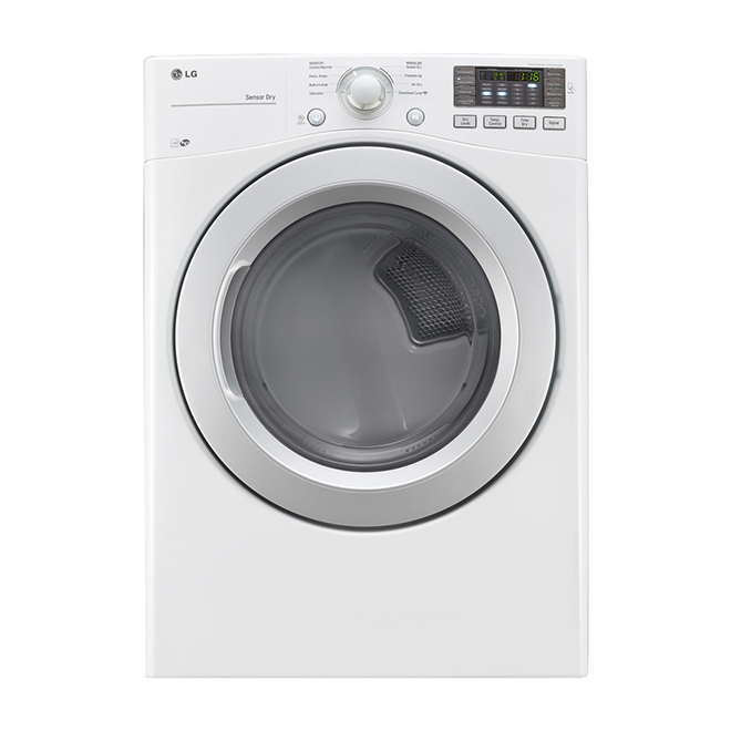 Electric Dryer with LoDecibel(TM) - 7.4 cu. ft - White