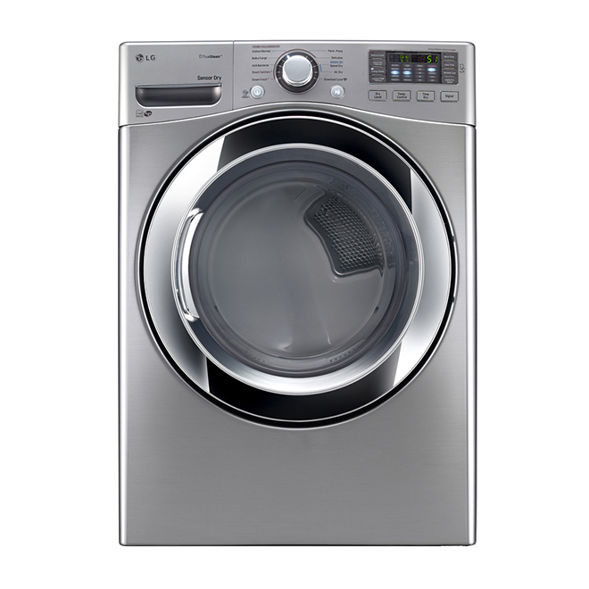 Electric Dryer with Moisture Sensors-7.4 cu. ft- Graphite