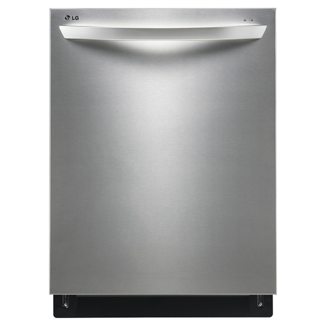 Fully Integrated Dishwasher with Height-Adjustable 3rd Rack