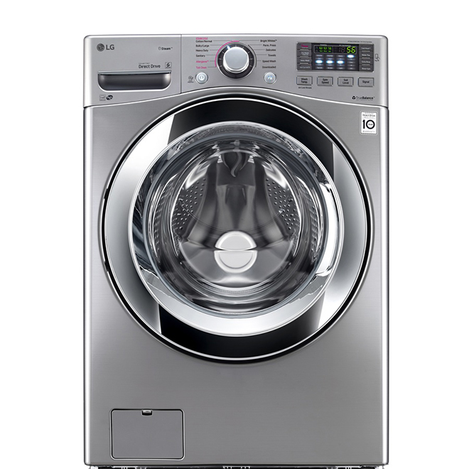 Front Load Washer with Steam - 5.2 cu.ft.- Graphite